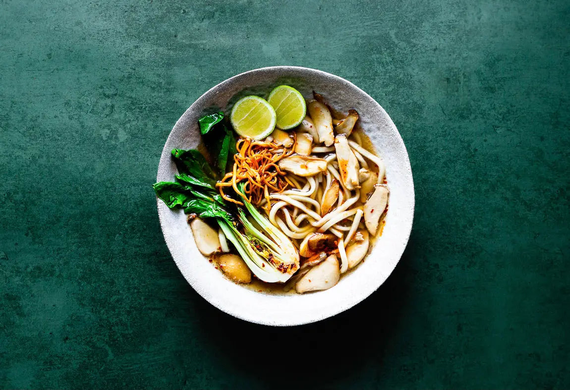 MUSHROOM NOODLE SOUP | FINE & WILD UK