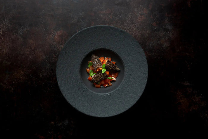 Stuffed Morels with Nduja