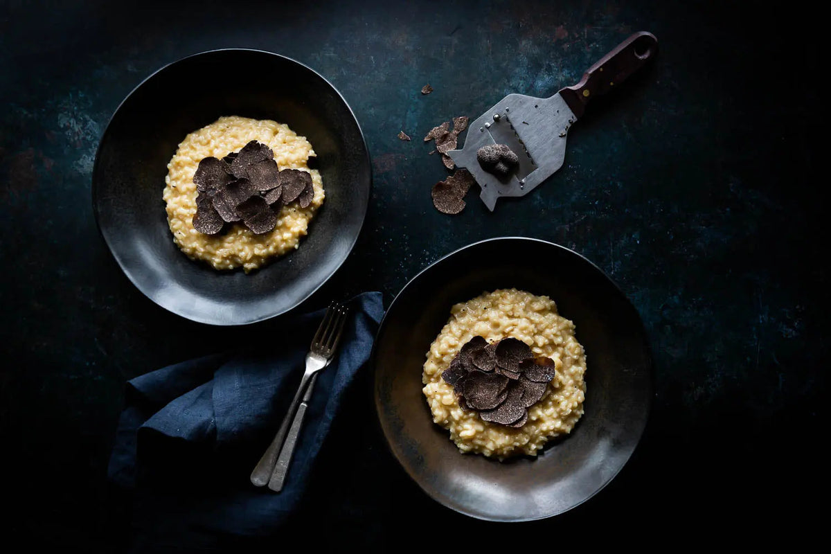 Black Truffle Risotto Recipe | FINE & WILD UK