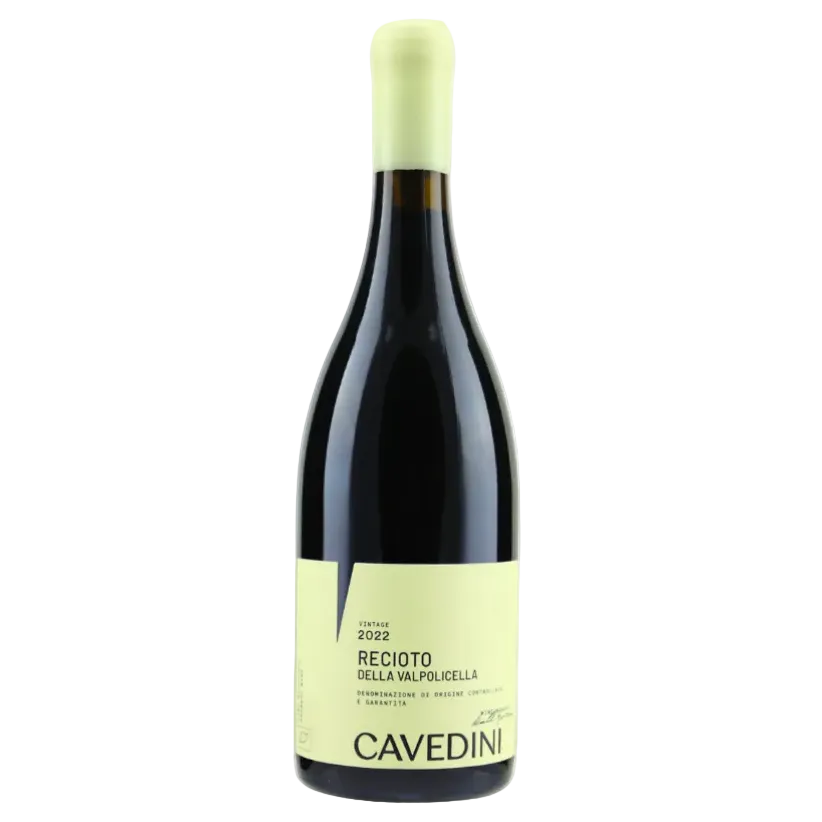 Cavedini Recioto della Valpolicella 2022 sweet Italian wine bottle
