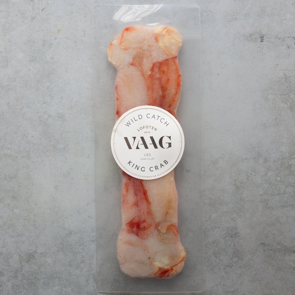 Raw Shelled Norwegian King Crab | VAAG Seafoods | FINE & WILD UK