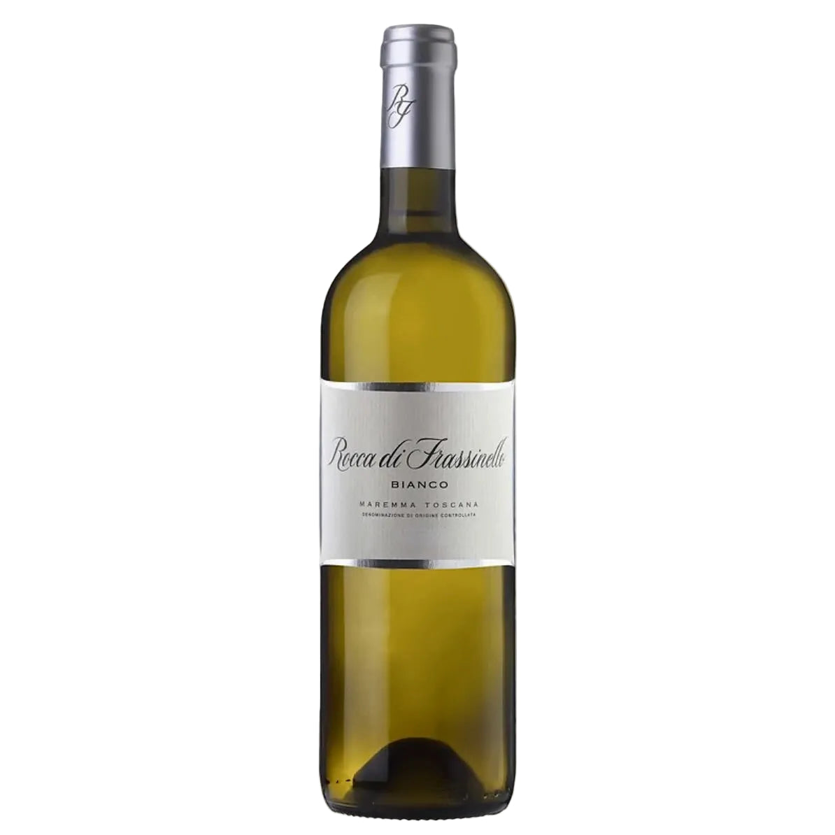 Rocca di Frassinello Bianco 2021 white wine bottle from Maremma Toscana, a Lafite x Castellare collaboration sold at FINE & WILD.