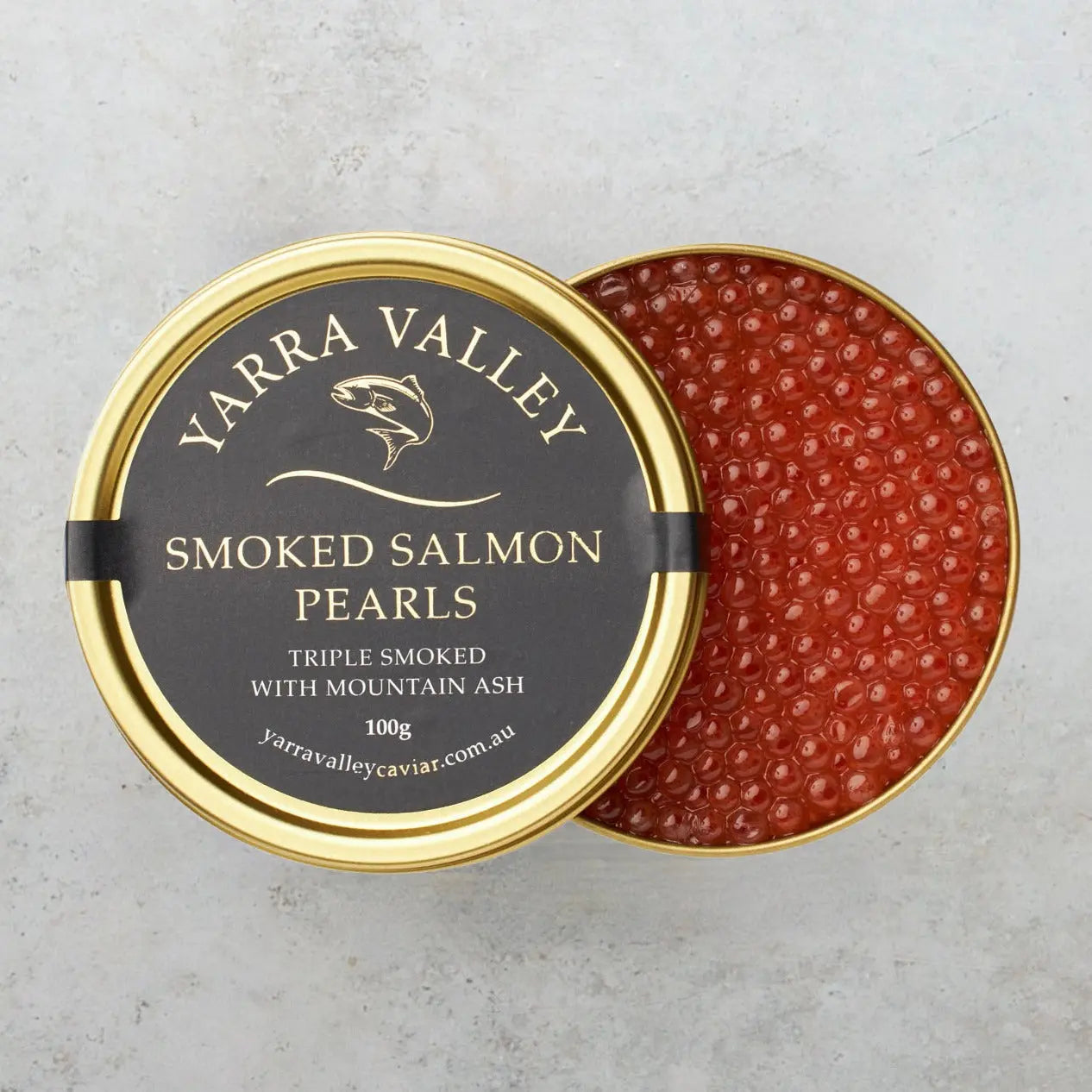 YARRA VALLEY SMOKED SALMON ROE 100g