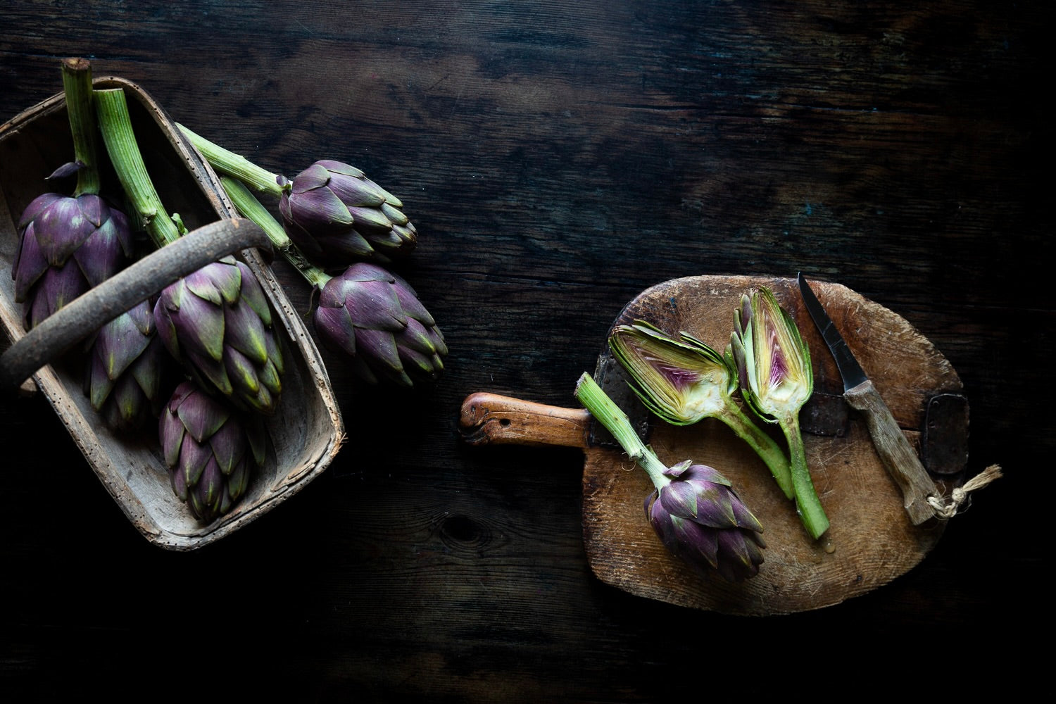 Globe, Violet & Jerusalem Artichokes | FINE & WILD