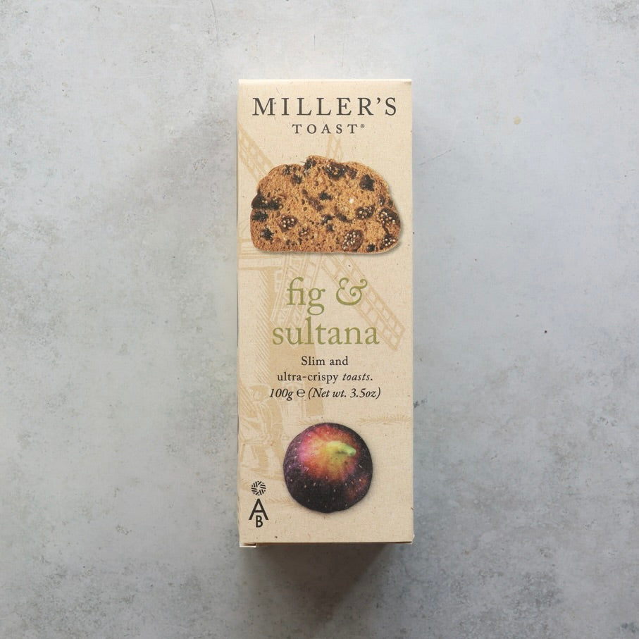 MILLER'S TOAST FIG & SULTANA