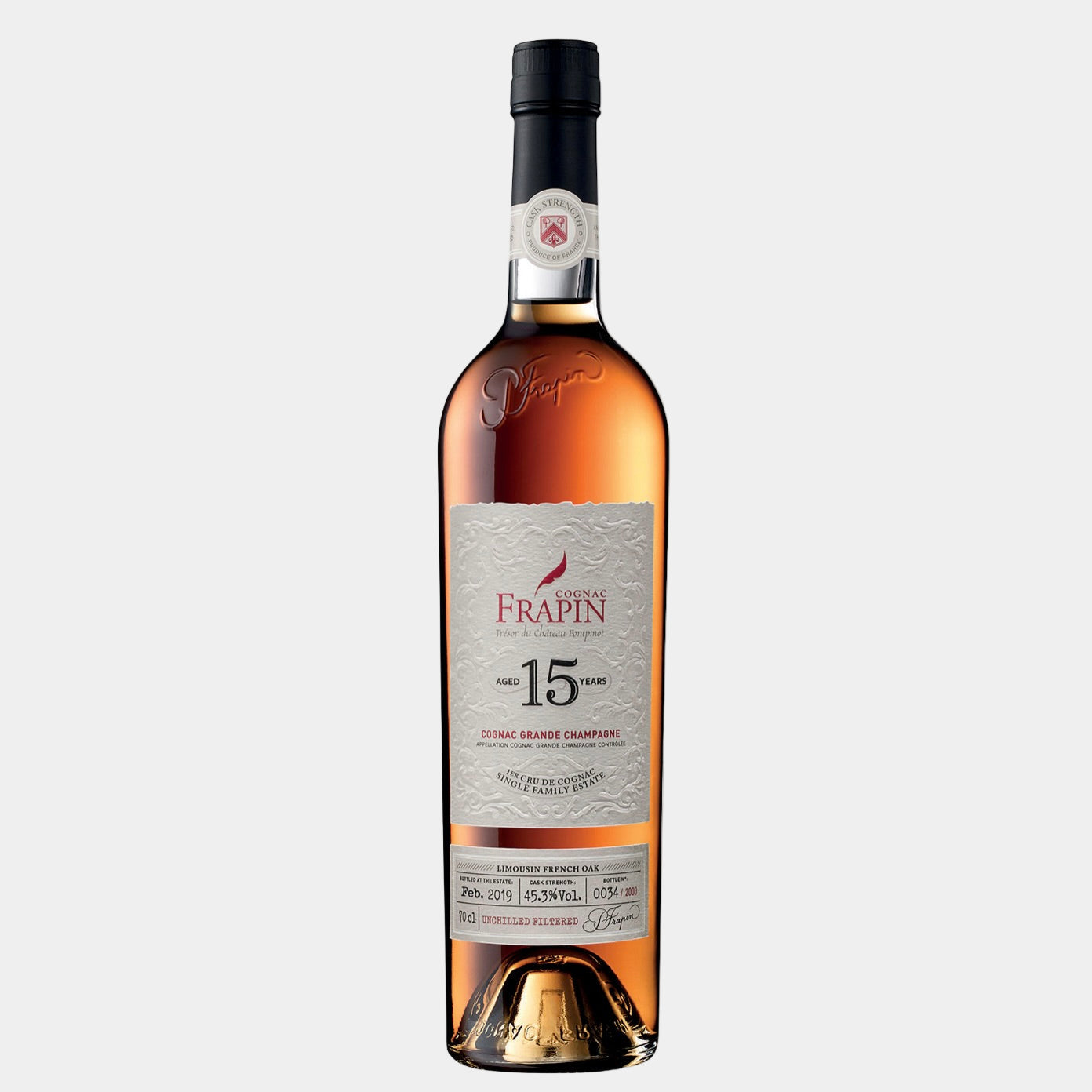 FRAPIN 15 YEAR OLD CASK STRENGTH COGNAC