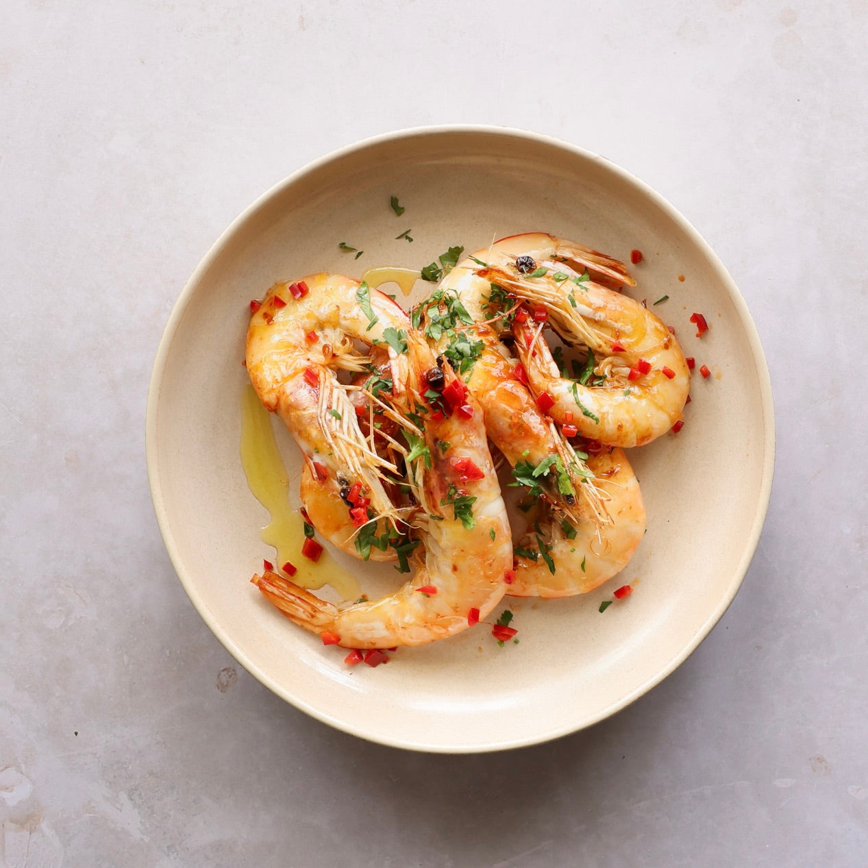 WILD BANANA PRAWNS 1kg