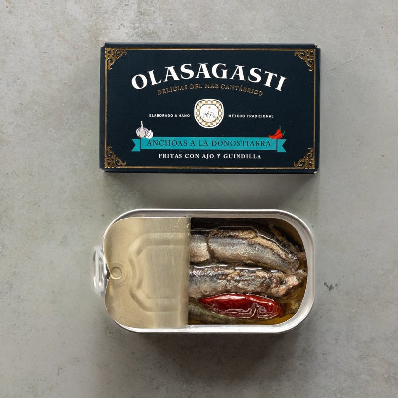 Olasagasti Anchovies a la Donostiarra | Basque | FINE & WILD