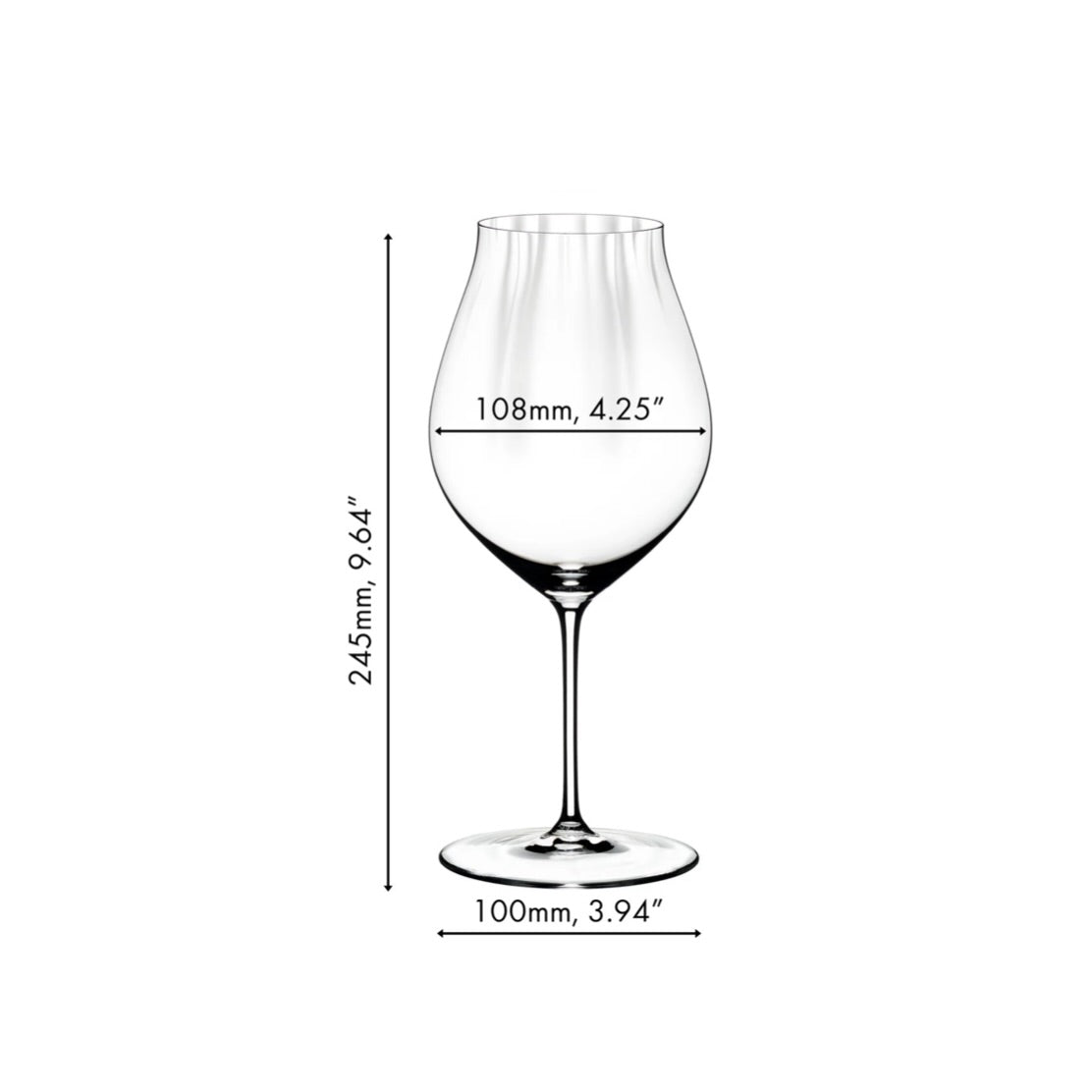 RIEDEL Performance Burgundy Glass x 4