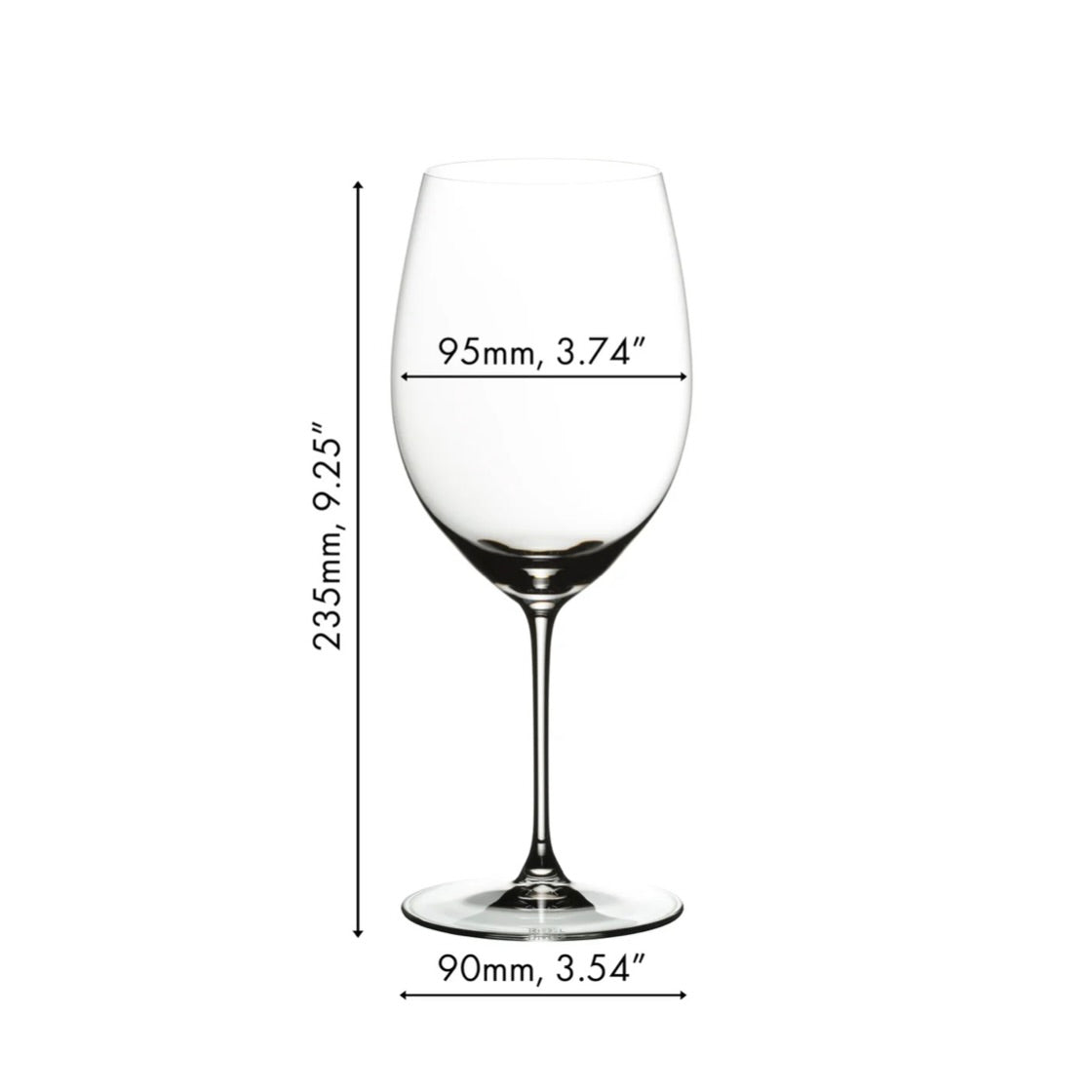 RIEDEL Veritas Cabernet / Merlot  4 Glass &  Decanter Set