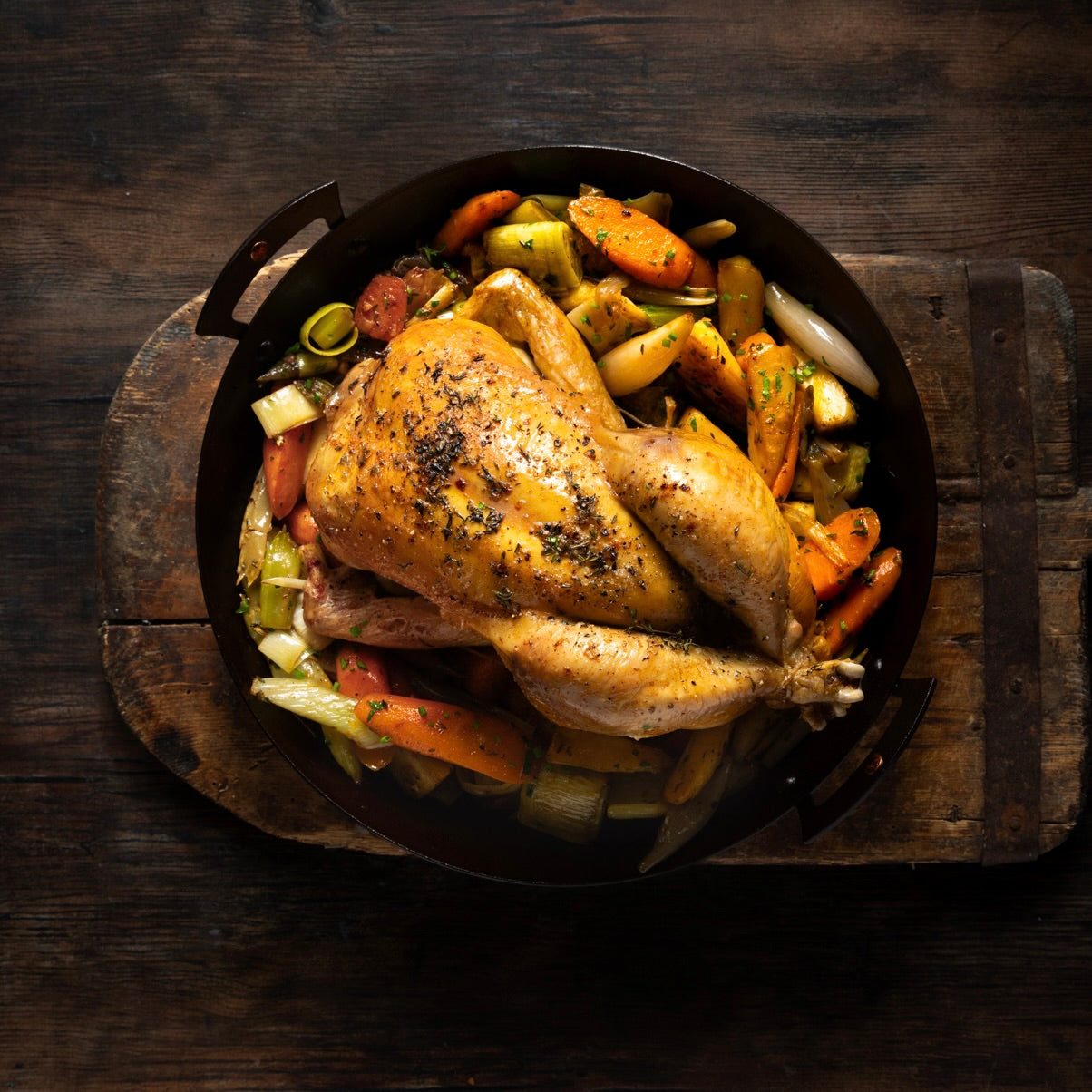 Volaille des Landes chicken