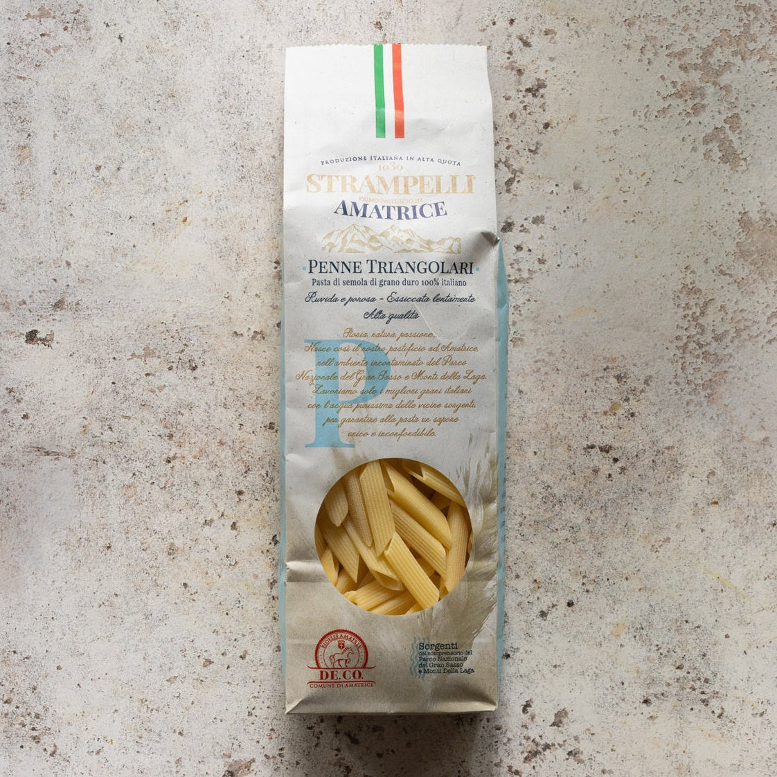 Strampelli Penne Triangolari 500g | Amatrice, Italy | FINE & WILD