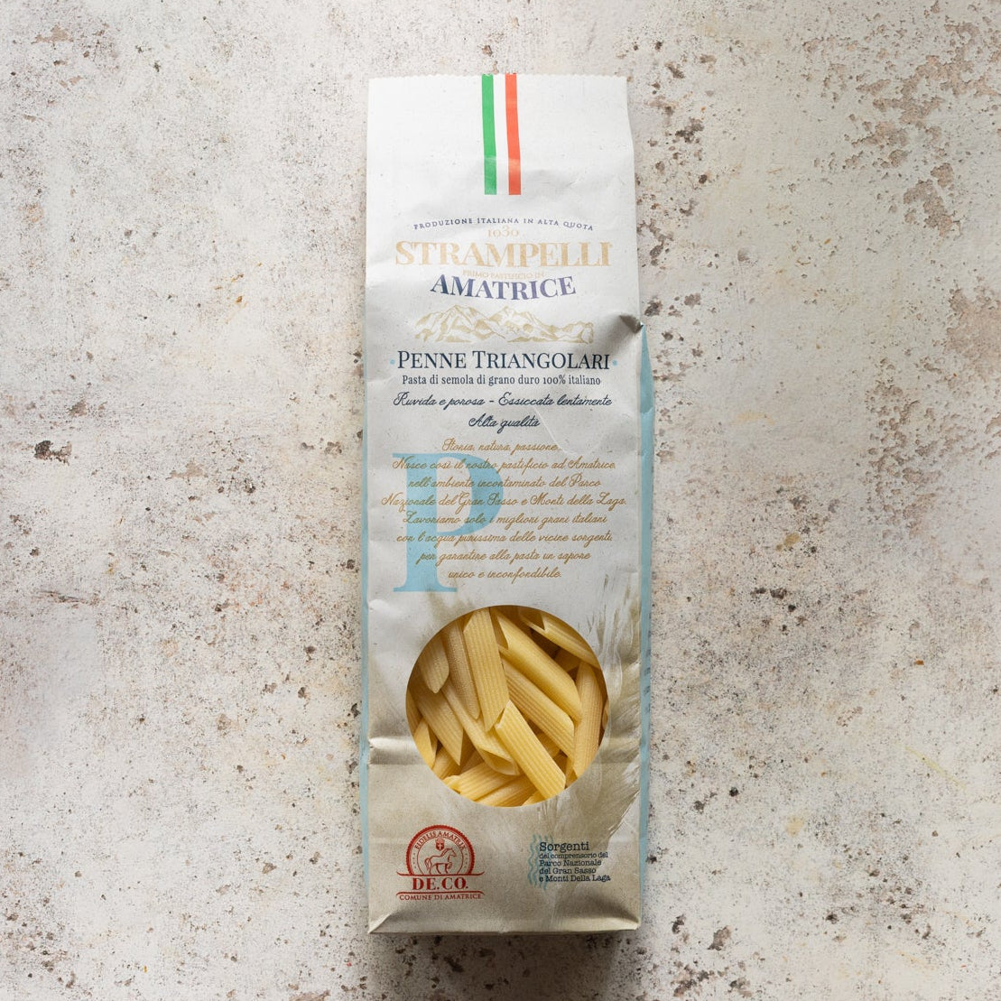 Strampelli Penne Triangolari 500g | Amatrice, Italy | FINE & WILD