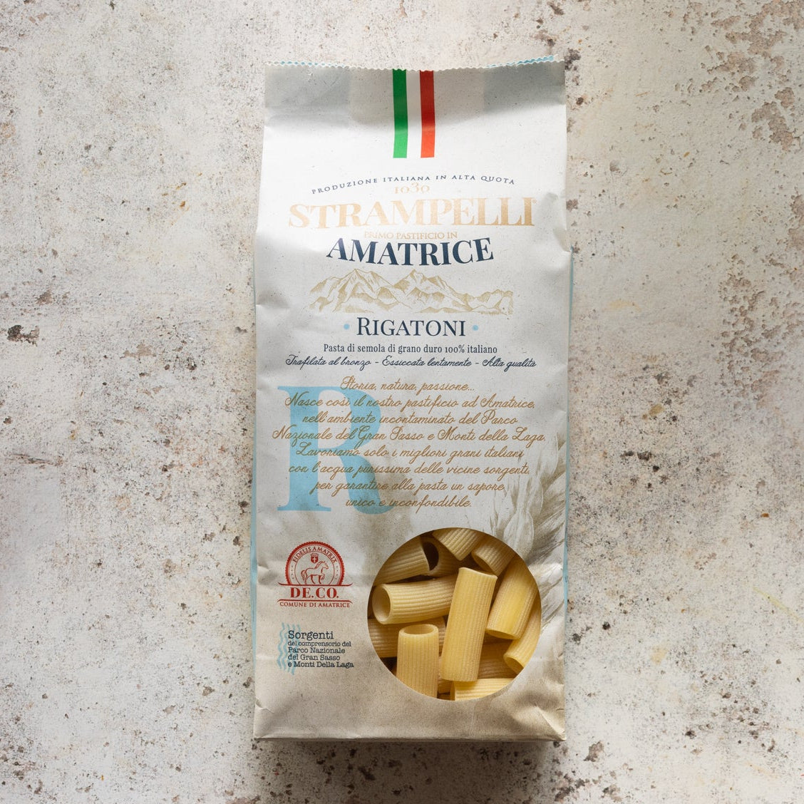 Strampelli Rigatoni 500g | Amatrice, Italy | FINE & WILD