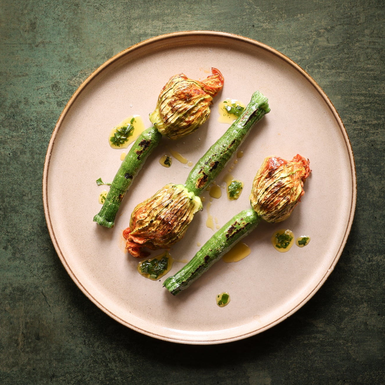 COURGETTE FLOWERS x 6