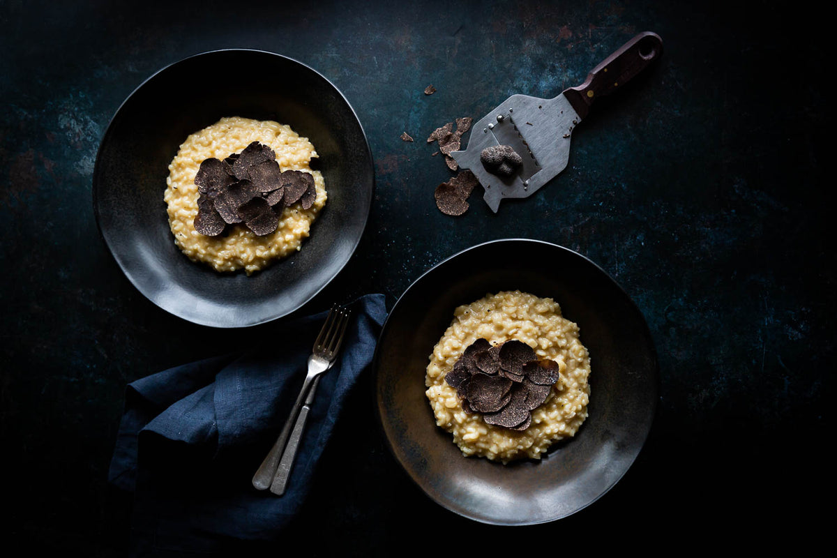 Black Truffle Risotto Recipe | FINE & WILD UK