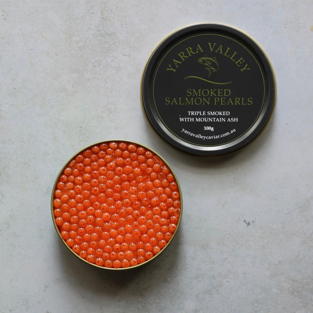 YARRA VALLEY SMOKED SALMON ROE 100g