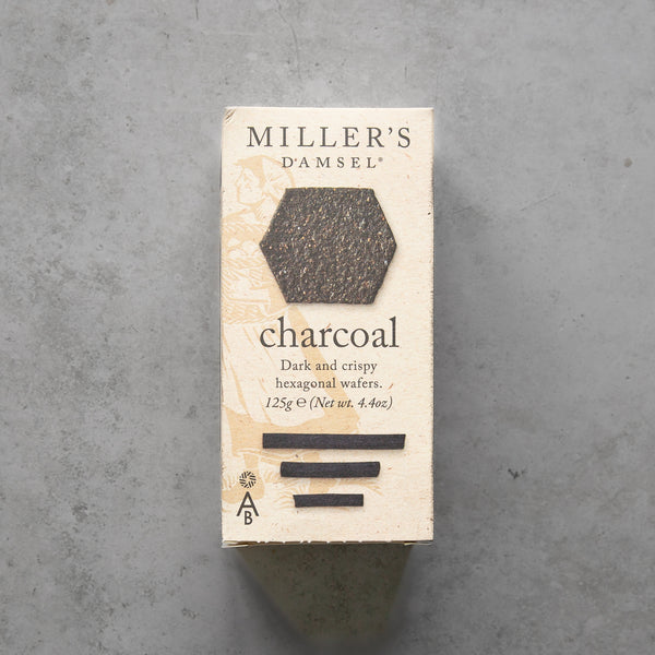 MILLERS CHARCOAL BISCUITS 125g
