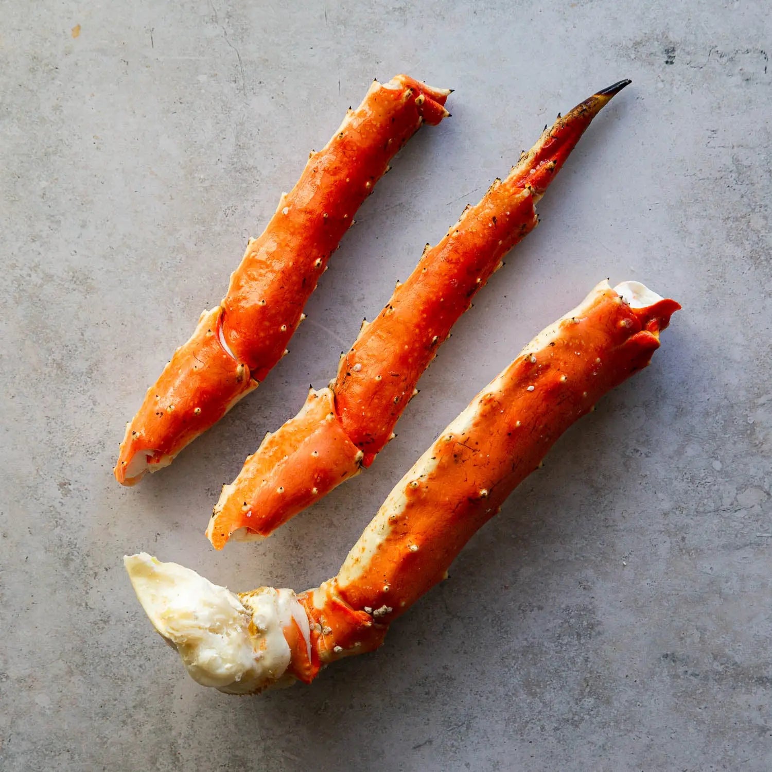 WILD KING CRAB SECTIONS - COOKED 