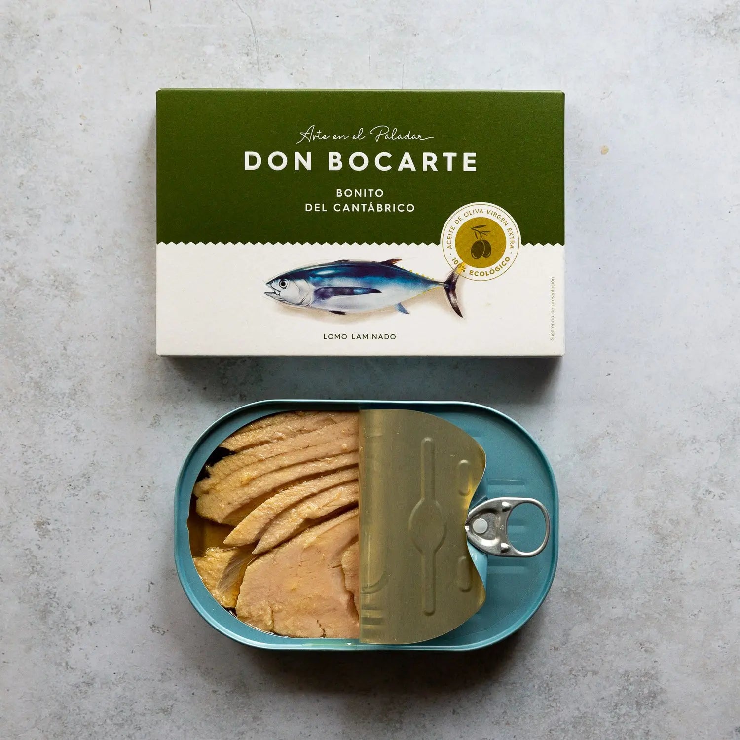 CANTÁBRICO WHITE TUNA IN EXTRA VIRGIN OLIVE OIL 160g 