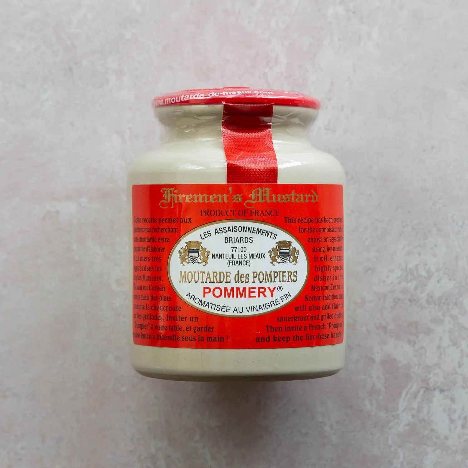 POMMERY FIREMNS MUSTARD | FINE & WILD UK