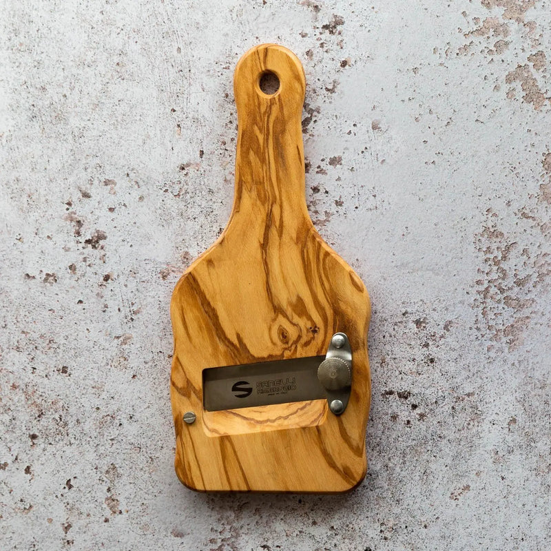 Truffle Slicer in Olive Wood